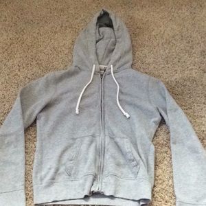 Simple gray hoodie